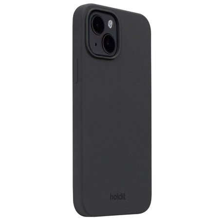 Holdit iPhone 15 Soft Touch Silicone Case - Black