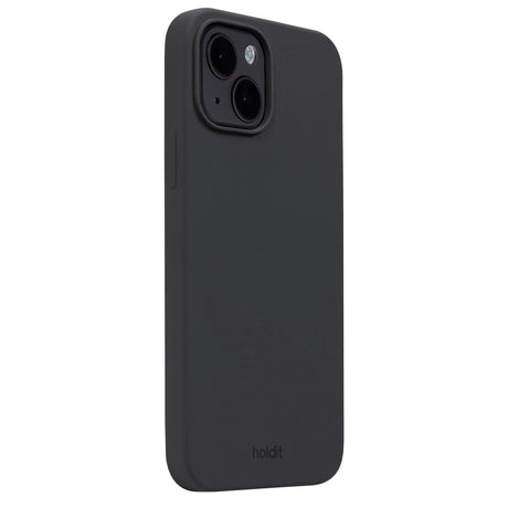 Holdit iPhone 15 Plus Soft Touch Silicone Case - Black