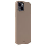 Holdit iPhone 15 Plus Soft Touch Silicone Case - Mocha Brown