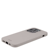 Holdit iPhone 15 Pro Soft Touch Silicone Case - Taupe