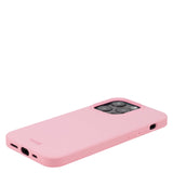 Holdit iPhone 15 Pro Soft Touch Silicone Case - Pink