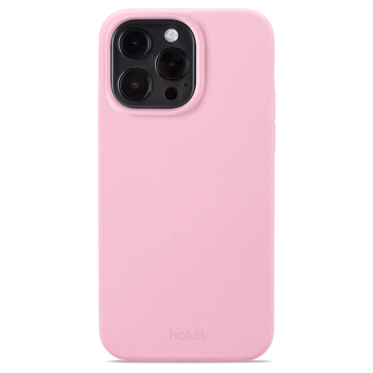 Holdit iPhone 15 Pro Max Soft Touch Silicone Case - Pink