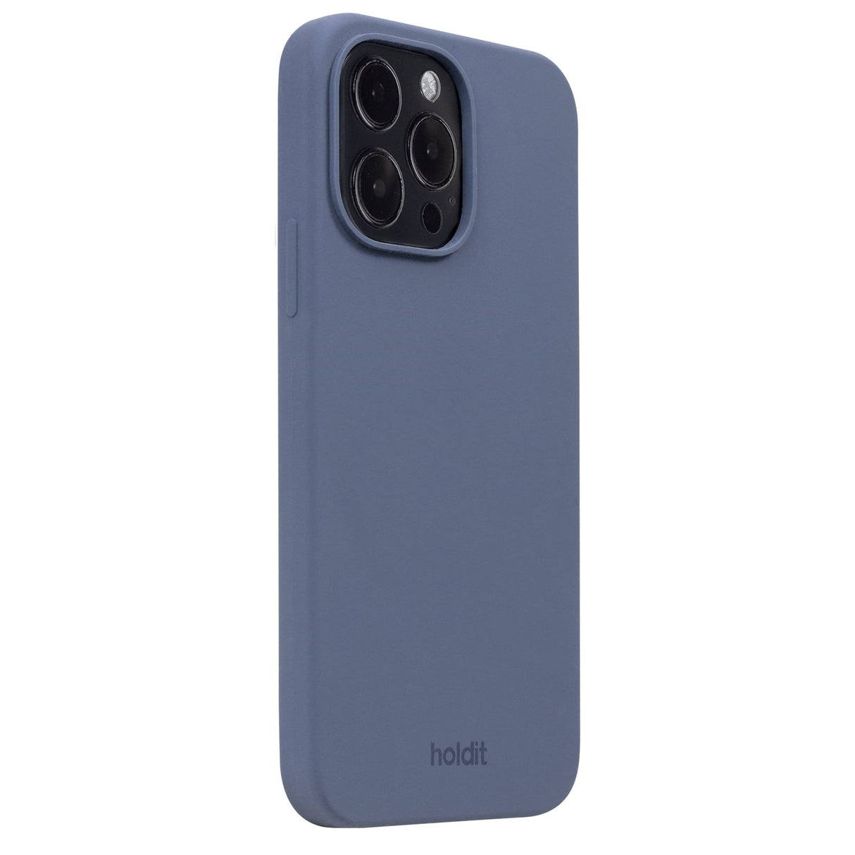 Holdit iPhone 15 Pro Max Soft Touch Silicone Case - Pacific Blue