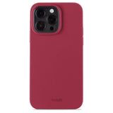 Holdit iPhone 15 Pro Max Soft Touch Silikone Case - Red Velvet