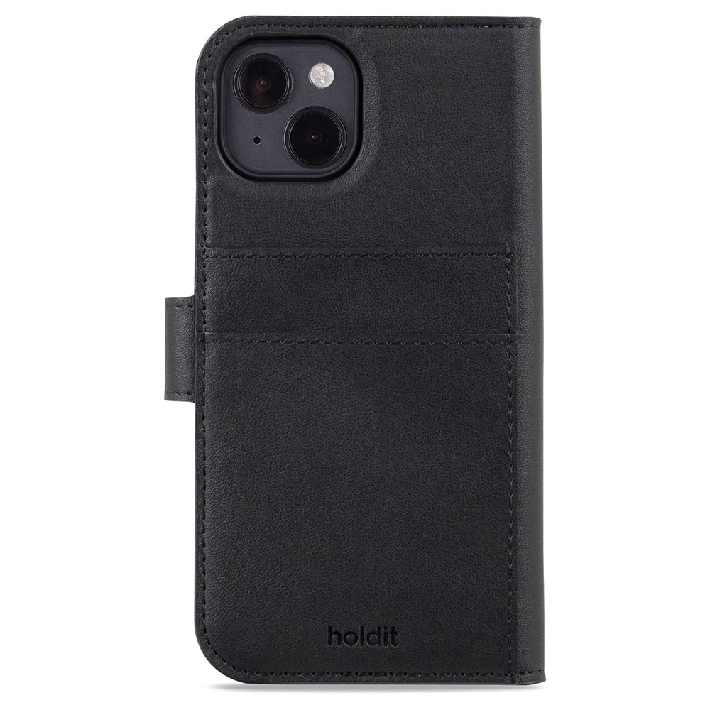 Holdit iPhone 15 Wallet Case Magnet Plus - Black