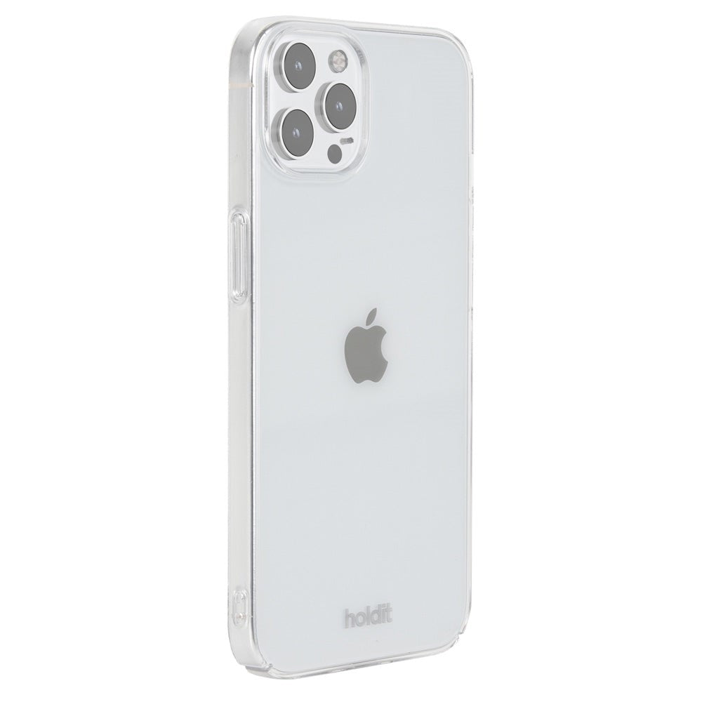 Holdit iPhone 12 / 12 Pro Slim Plastic Case - Transparent