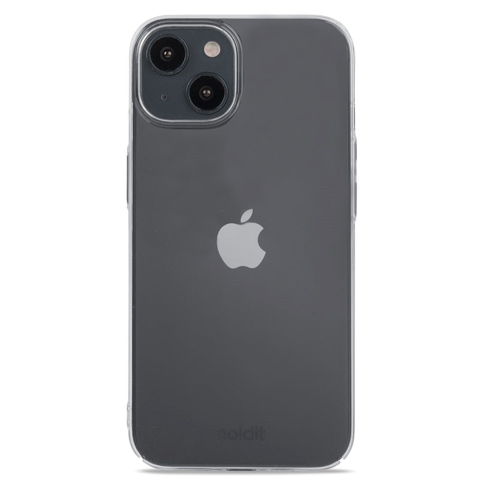 Holdit iPhone 15 Slim Plastic Case - Transparent