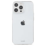 Holdit iPhone 15 Pro Max Slim Plastic Case - Transparent