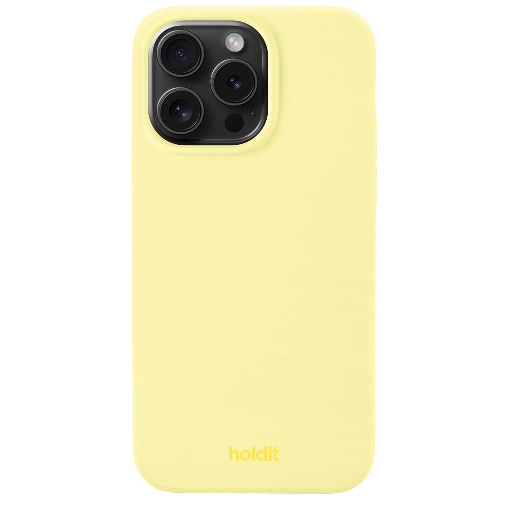 Holdit iPhone 14 Pro Max Soft Touch Silikone Case - Lemonade