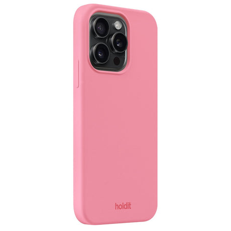 Holdit iPhone 14 Pro Soft Touch Silikone Case - Rouge Pink