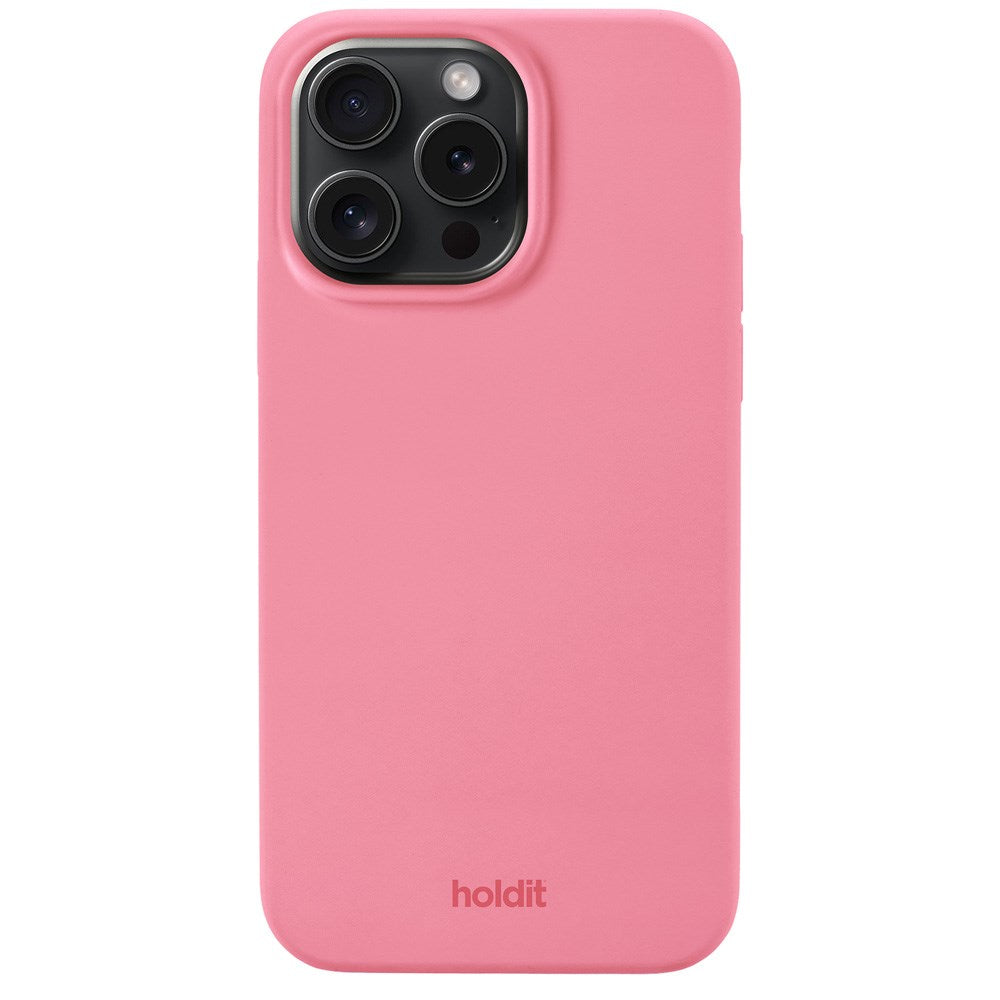 Holdit iPhone 14 Pro Max Soft Touch Silikone Case - Rouge Pink