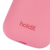 Holdit Nygård Silicone Case For AirPods (1st & 2nd gen.) - Rouge Pink