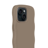 Holdit iPhone 15 / 14 / 13 Wavy Case - Mocha Brown