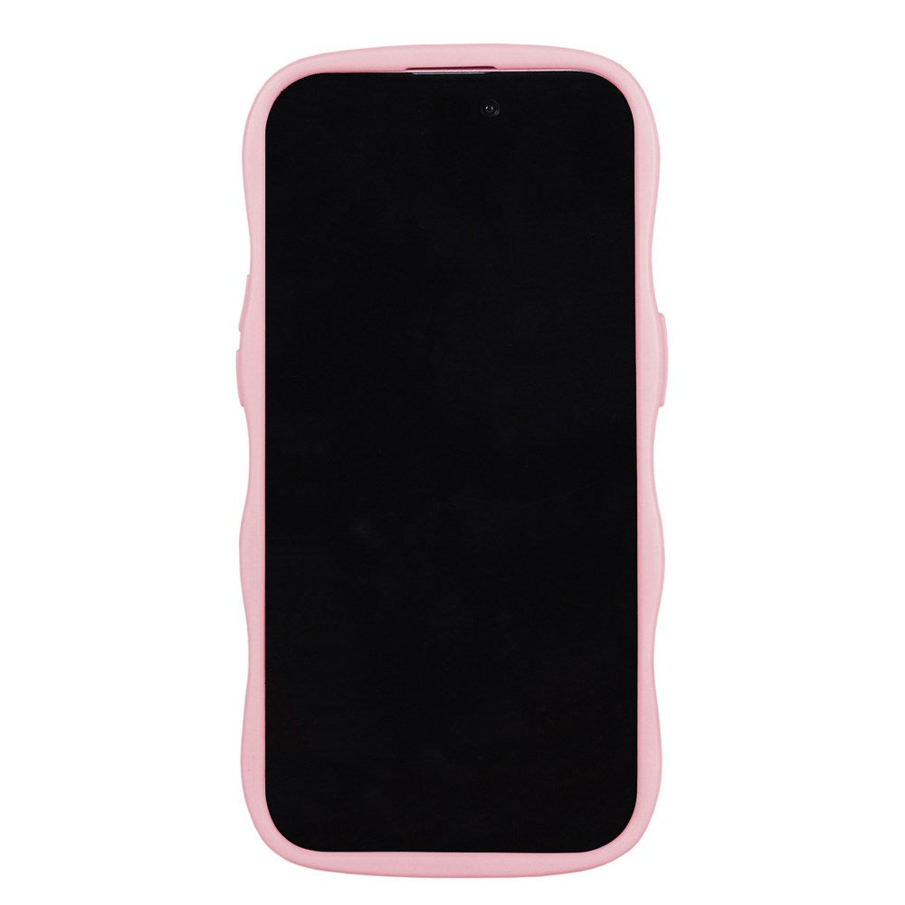 Holdit iPhone 14 Pro Wavy Case - Pink