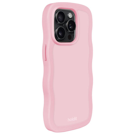 Holdit iPhone 14 Pro Max Wavy Case - Pink