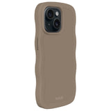 Holdit iPhone 15 Plus / 14 Plus Wavy Case - Mocha Brown