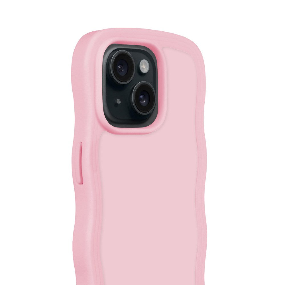 Holdit iPhone 15 Plus / 14 Plus Wavy Case - Pink