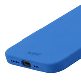 Holdit iPhone 15 Soft Touch Silikone Case - Sky Blue