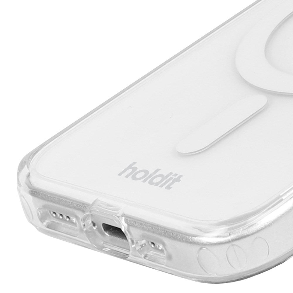 Holdit iPhone 12 / 12 Pro MagSafe Case - Transparent / White