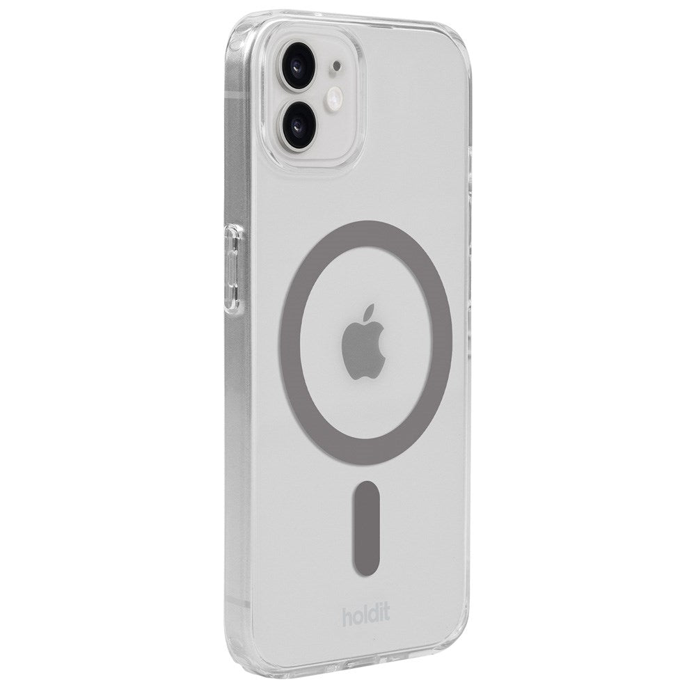 Holdit iPhone 12 / 12 Pro MagSafe Case - Transparent / Space Grey