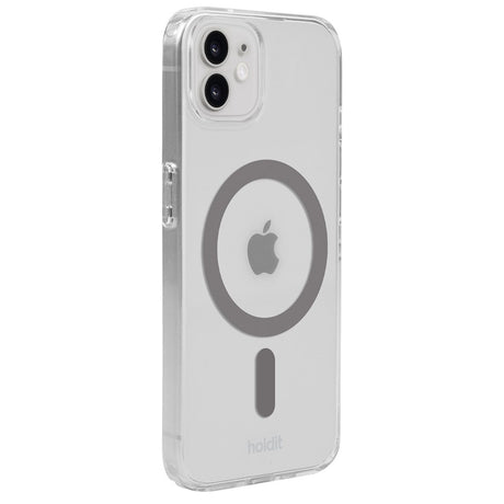 Holdit iPhone 12 / 12 Pro MagSafe Case - Transparent / Space Grey