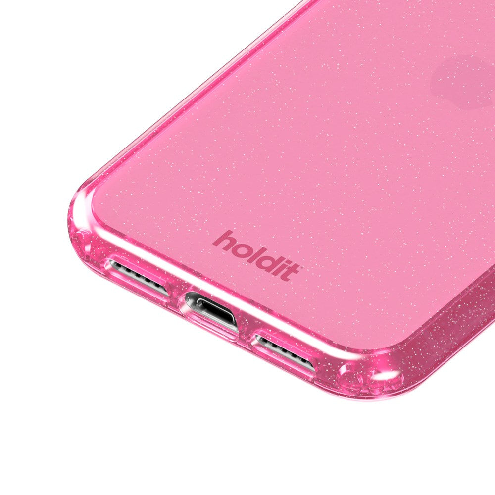 Holdit iPhone 11 / XR Glitter Case - Pink