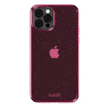 Holdit iPhone 12 / 12 Pro Glitter Case - Pink