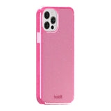 Holdit iPhone 12 / 12 Pro Glitter Case - Pink