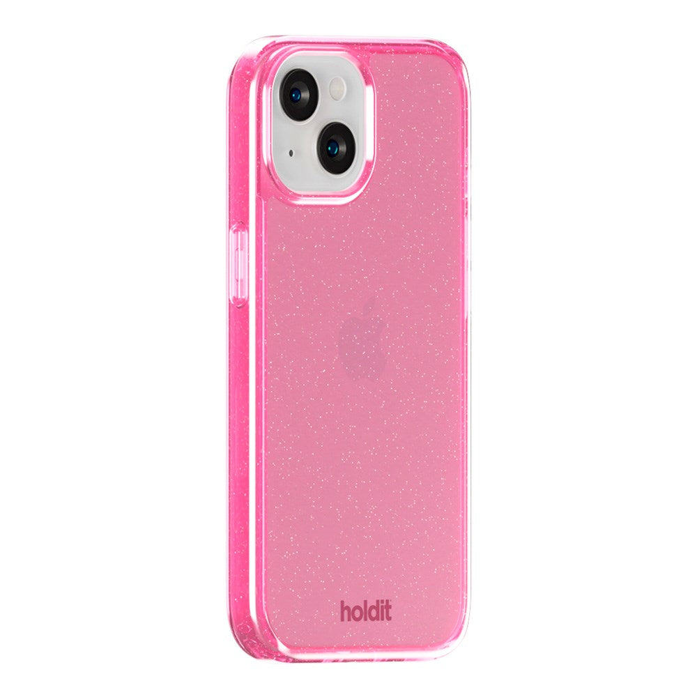 Holdit iPhone 15 / 14 / 13 Glitter Case - Pink