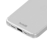 Holdit iPhone 12 / 12 Pro Glitter Case - White