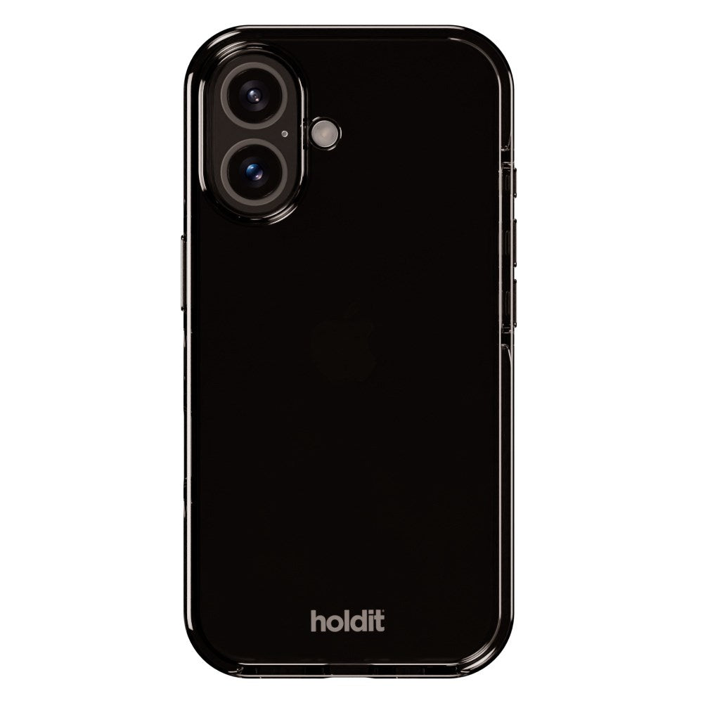 Holdit iPhone 16 Seethru Case - Black