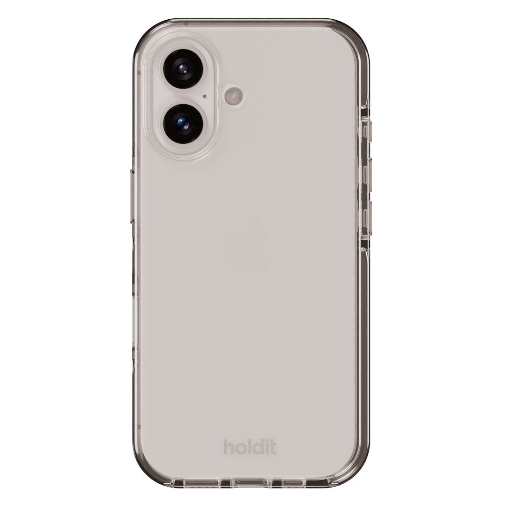 Holdit iPhone 16 Seethru Case - White