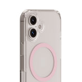 Holdit iPhone 16 MagSafe Case - Transparent / Pink