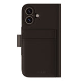 Holdit iPhone 16 Wallet Case Magnet Plus - Flip Case - Black