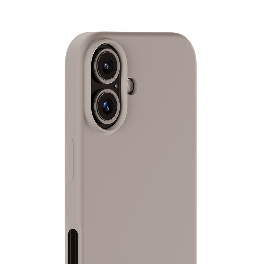 Holdit iPhone 16 Soft Touch Silikone Case - Taupe