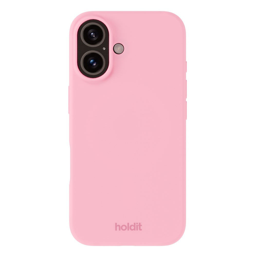 Holdit iPhone 16 Soft Touch Silikone Case - Pink