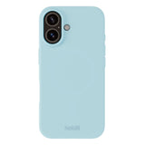 Holdit iPhone 16 Soft Touch Silikone Case - Mineral Blue