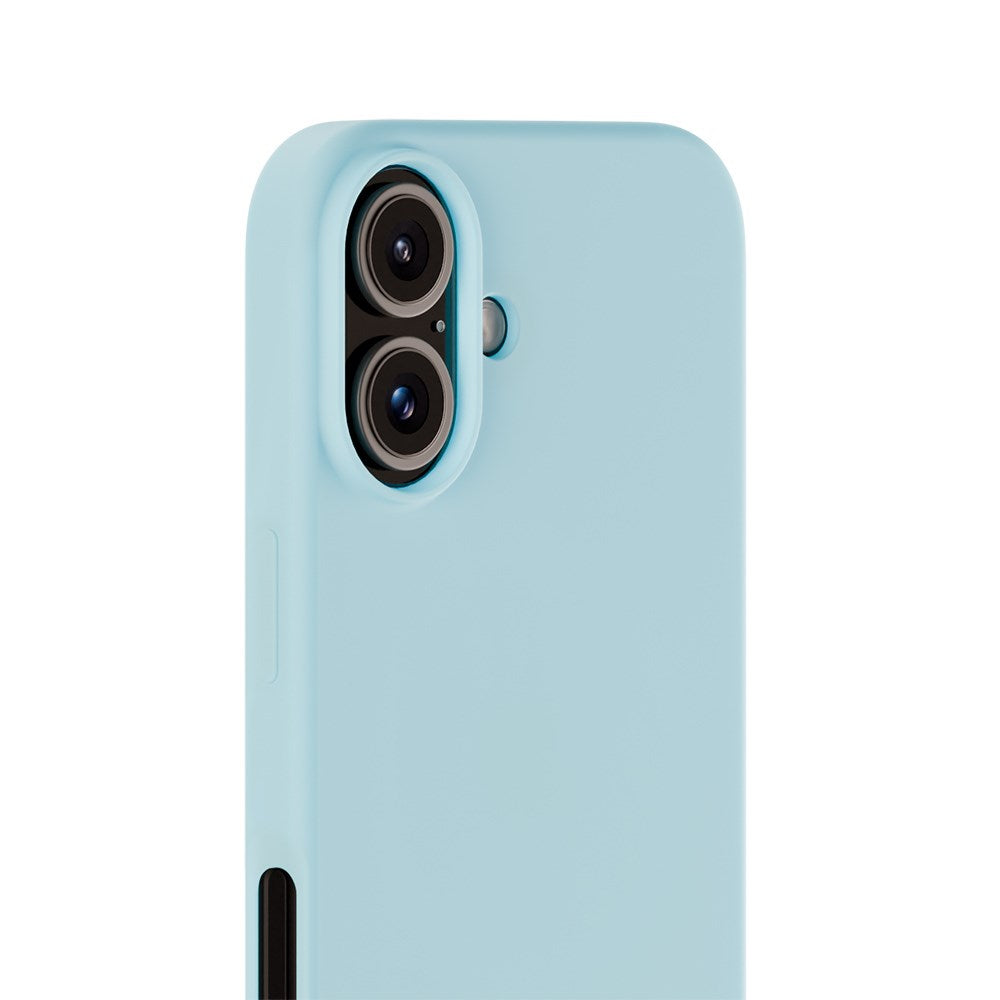 Holdit iPhone 16 Soft Touch Silikone Case - Mineral Blue