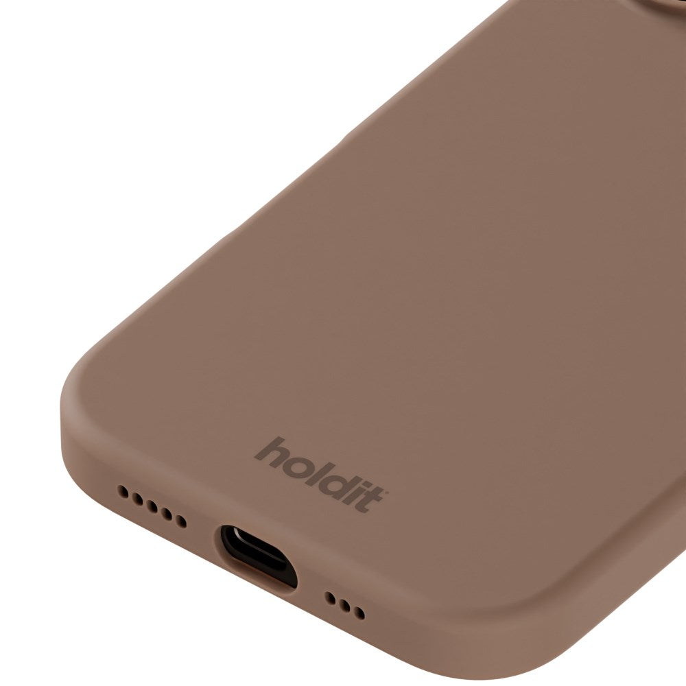 Holdit iPhone 16 Plus Soft Touch Silikone Case - Mocha Brown