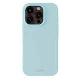 Holdit iPhone 16 Pro Soft Touch Silikone Case - Mineral Blue