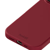 Holdit iPhone 16 Pro Soft Touch Silikone Case - Red Velvet