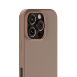 Holdit iPhone 16 Pro Max Soft Touch Silikone Case - Mocha Brown