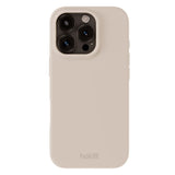 Holdit iPhone 16 Pro Max Soft Touch Silikone Case - Light Beige