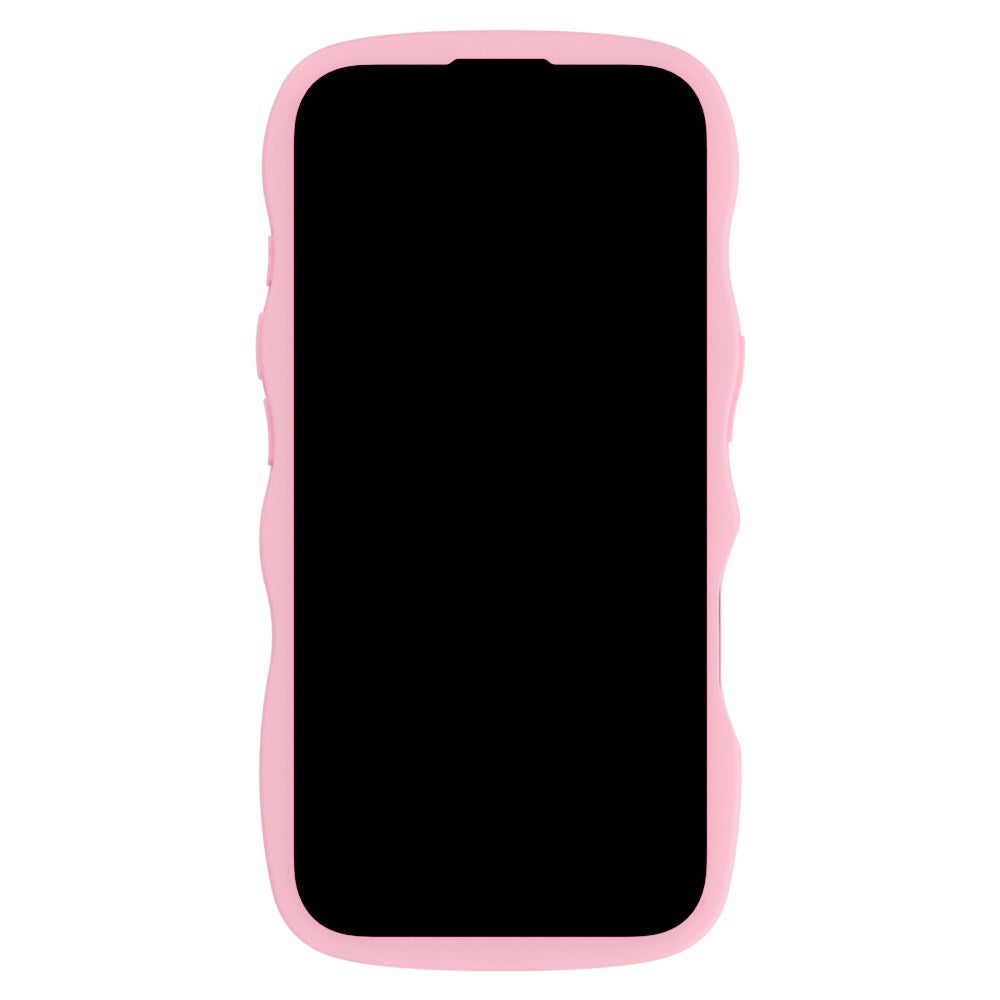 Holdit iPhone 16 Plus Wavy Case - Pink