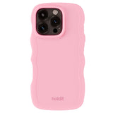 Holdit iPhone 16 Pro Wavy Case - Pink