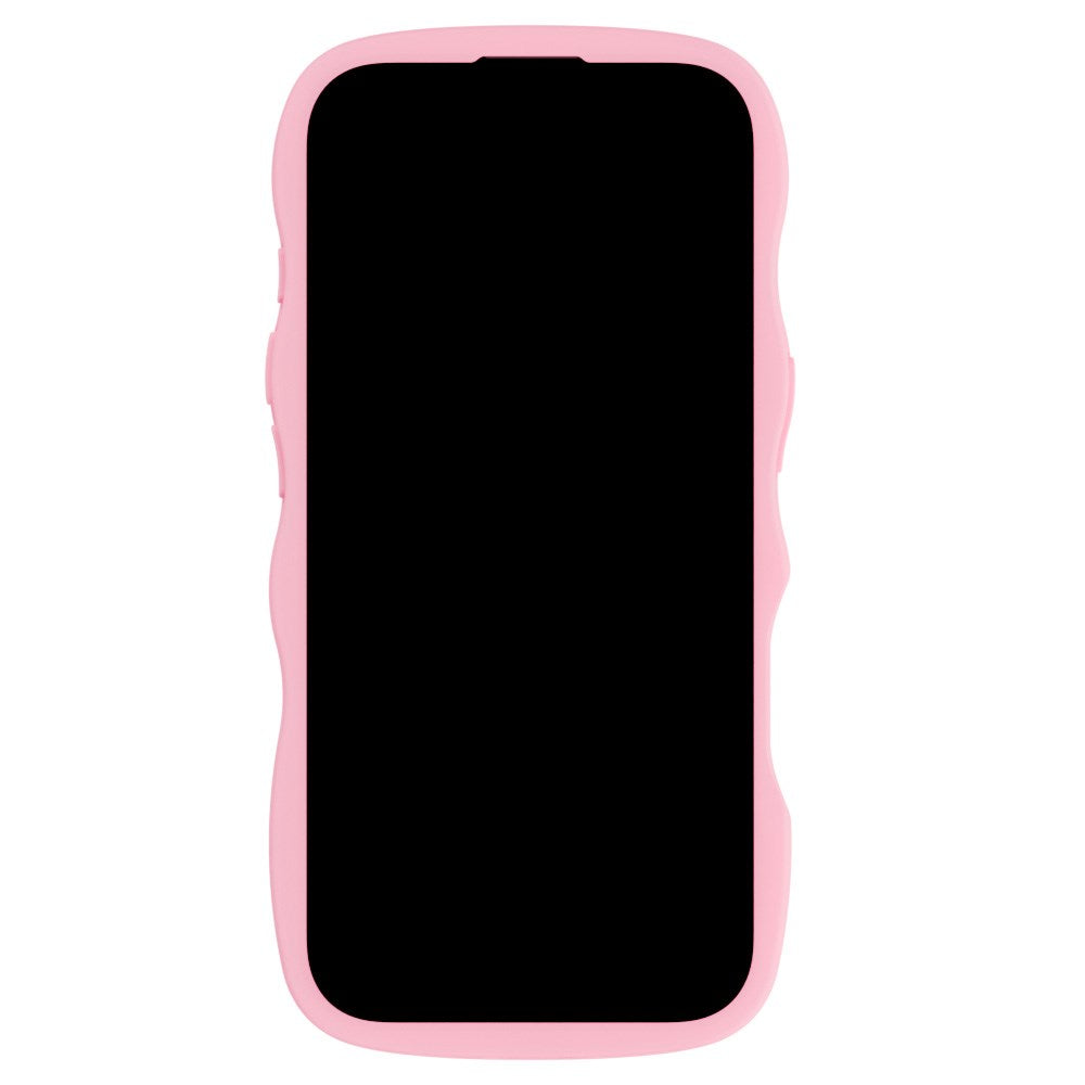 Holdit iPhone 16 Pro Wavy Case - Pink