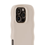 Holdit iPhone 16 Pro Max Wavy Case - Beige