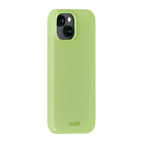 Holdit iPhone 15 Soft Touch Silikone Case - Matcha