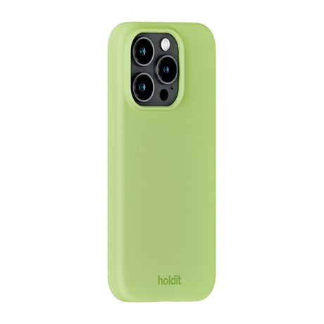 Holdit iPhone 15 Pro Soft Touch Silikone Case - Matcha