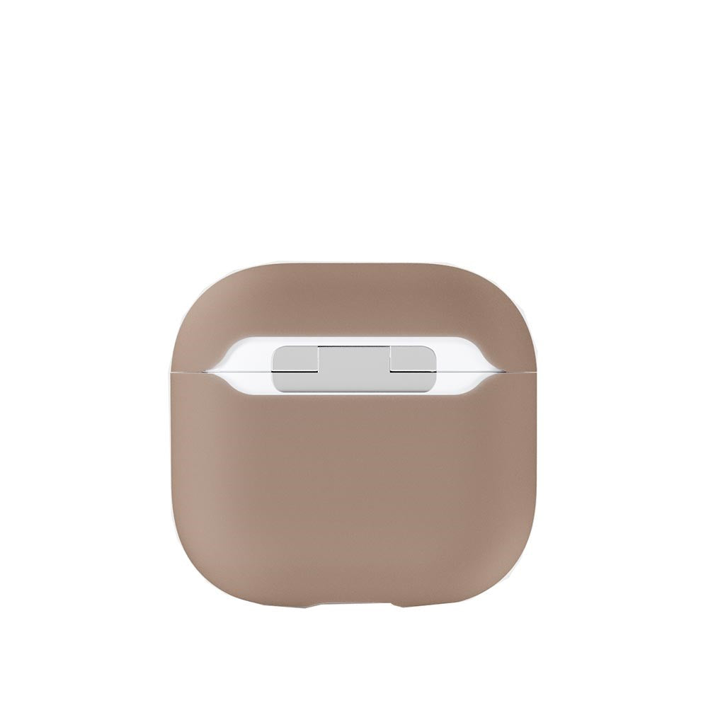 Holdit Nygård Silicone Case for AirPods 4 - Mocha Brown